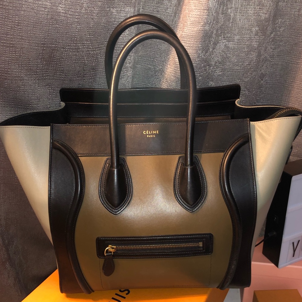 Authentic Celine Mini Luggage Tote